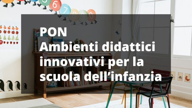 Ambienti didattici innovativi per la scuola dell’infanzia